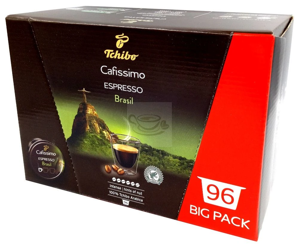 Tchibo Cafissimo Espresso Brasil 96 Big Pack