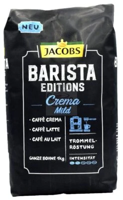 Jacobs Barista Editions Crema Mild 1 Kilo Coffee Beans