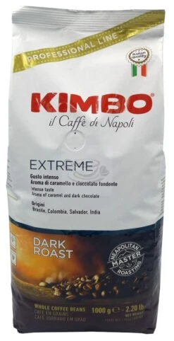 Kimbo Espresso Bar Extreme -Drinks Discount Store kimbo extreme dark roast kl