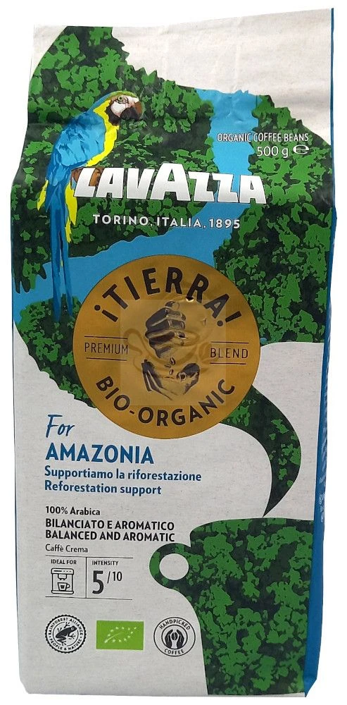 Lavazza ITierra Bio Organic For Amazonia 500 Gram 3 Lavazza ITierra Bio Organic For Amazonia 500 Gram