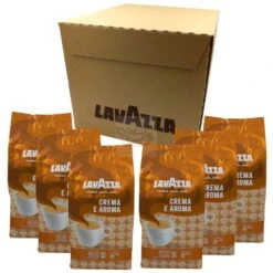 Brand Lavazza Crema E Aroma Box 6x1kg -Drinks Discount Store lavazza crema e aroma doos 6