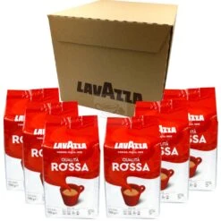 Brand Lavazza Qualita Rossa Box 6x1kg -Drinks Discount Store lavazza qualita rossa doos 6