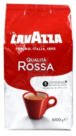 Lavazza Qualita Rossa -Drinks Discount Store lavazza qualita rossa kopen kaufen bohne bonen koffie kaffee kl