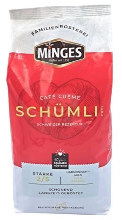 Minges Schweizer Schümli 2 Cafe Crema -Drinks Discount Store minges schweizer schumli 2 kl